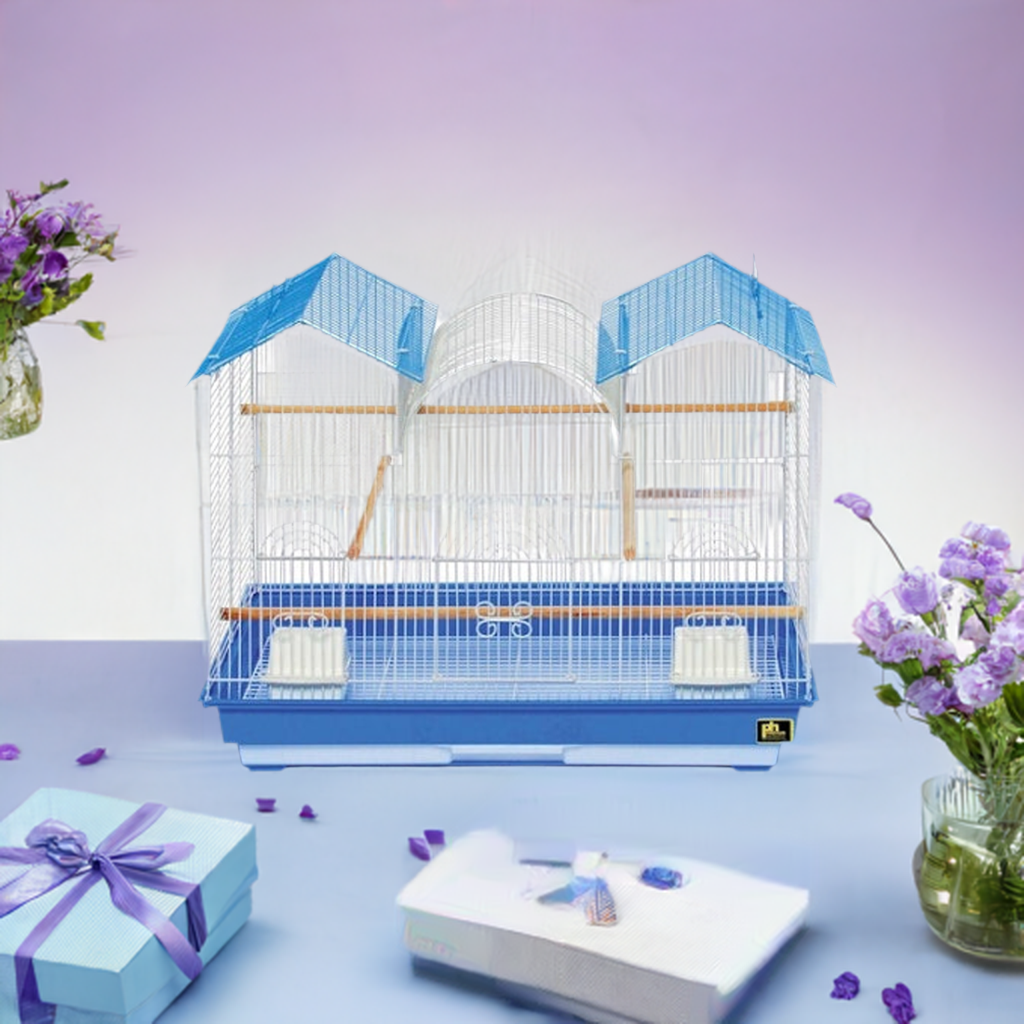 Parakeet Triple Roof Flight Cage