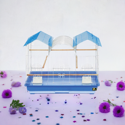 Parakeet Triple Roof Flight Cage