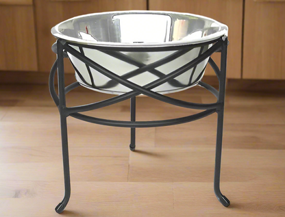 Mesh Elevated Dog Bowl - Large